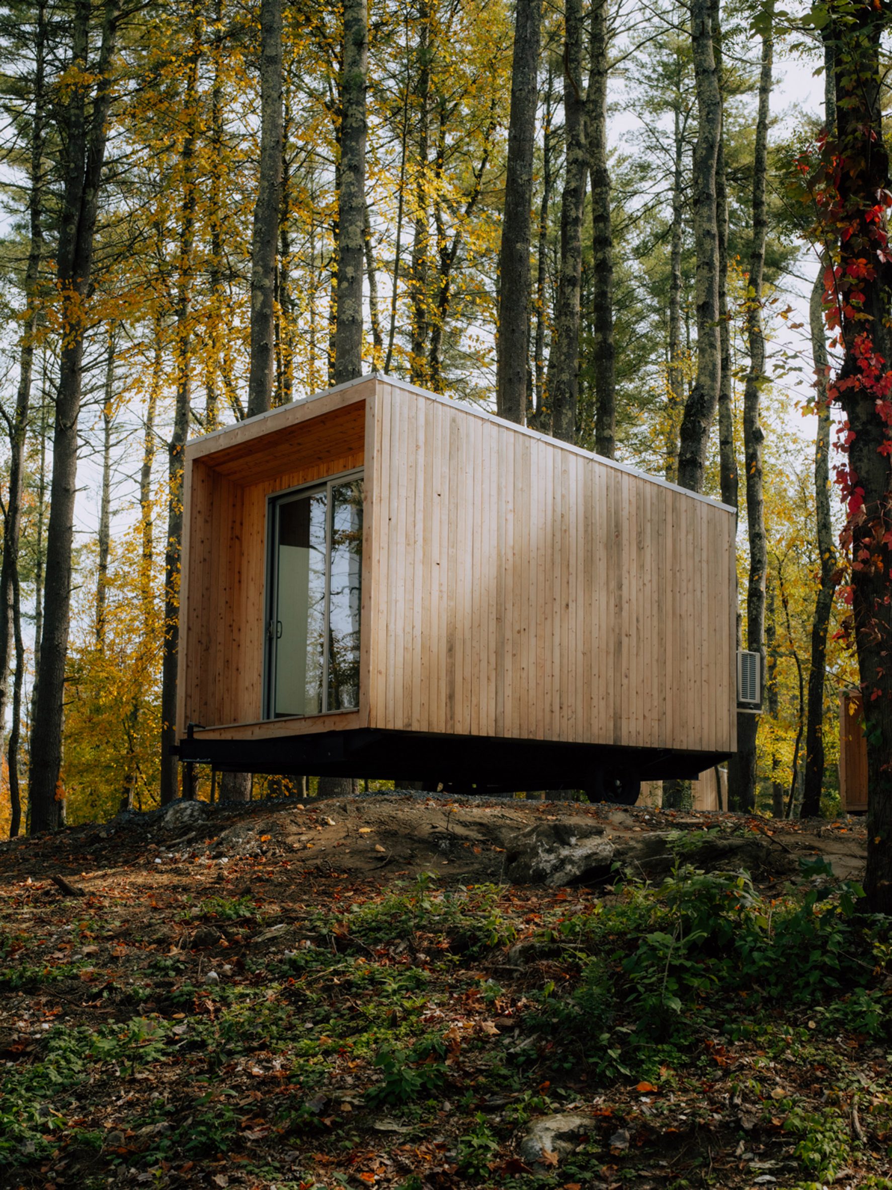 Prospect Berkshires "landscape hotel" features cedar-clad cabins in Massachusetts-7