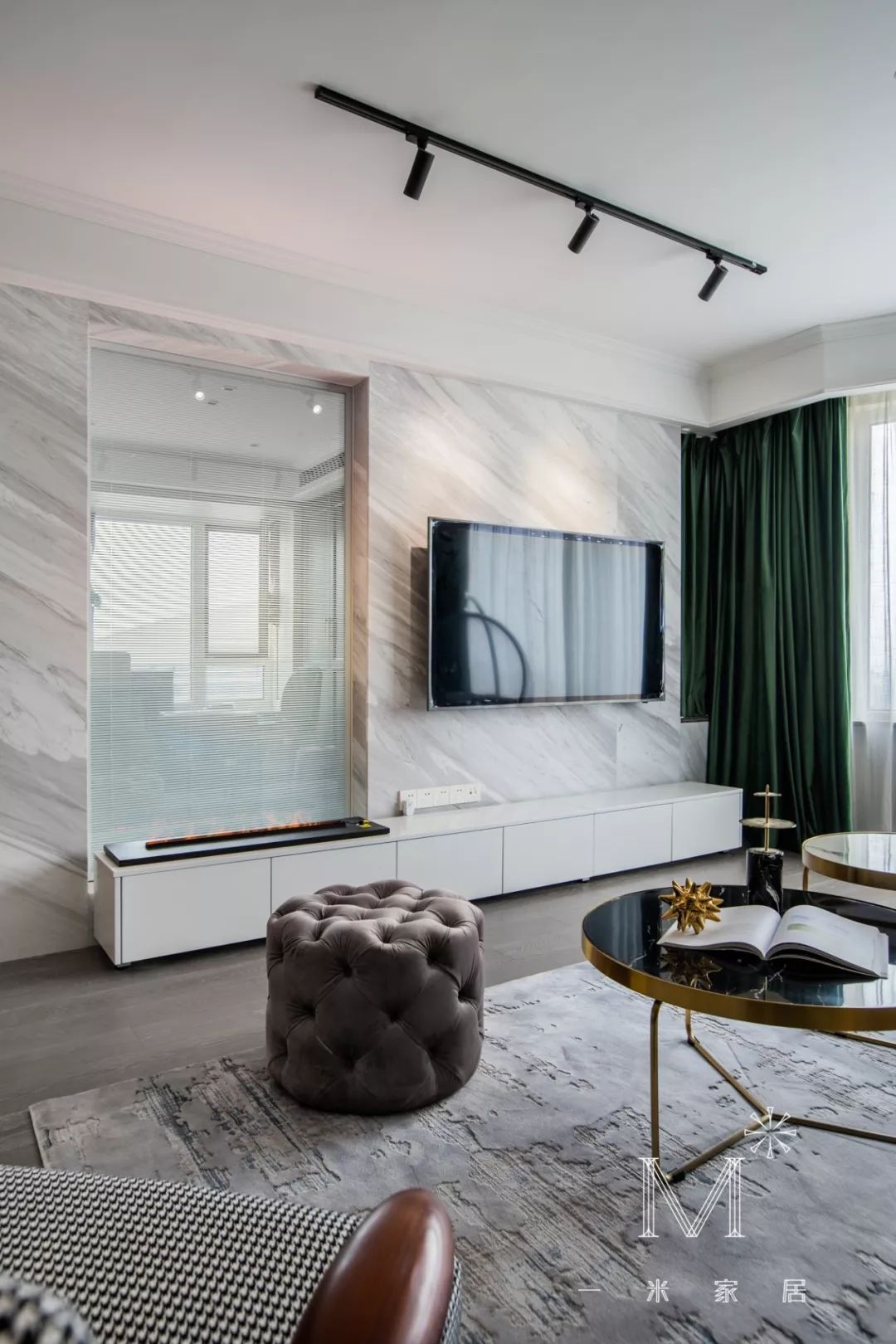 常州檀香湾 120㎡现代美式家居，浪漫与实用的完美结合-11