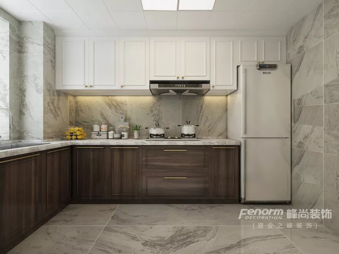 84㎡旧房翻新变 120㎡现代风,峰尚装饰王中英案例赏析-49