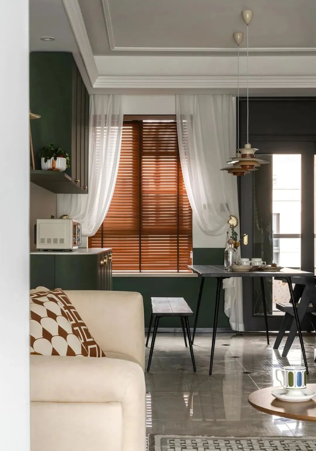 复古混搭风装修案例-52