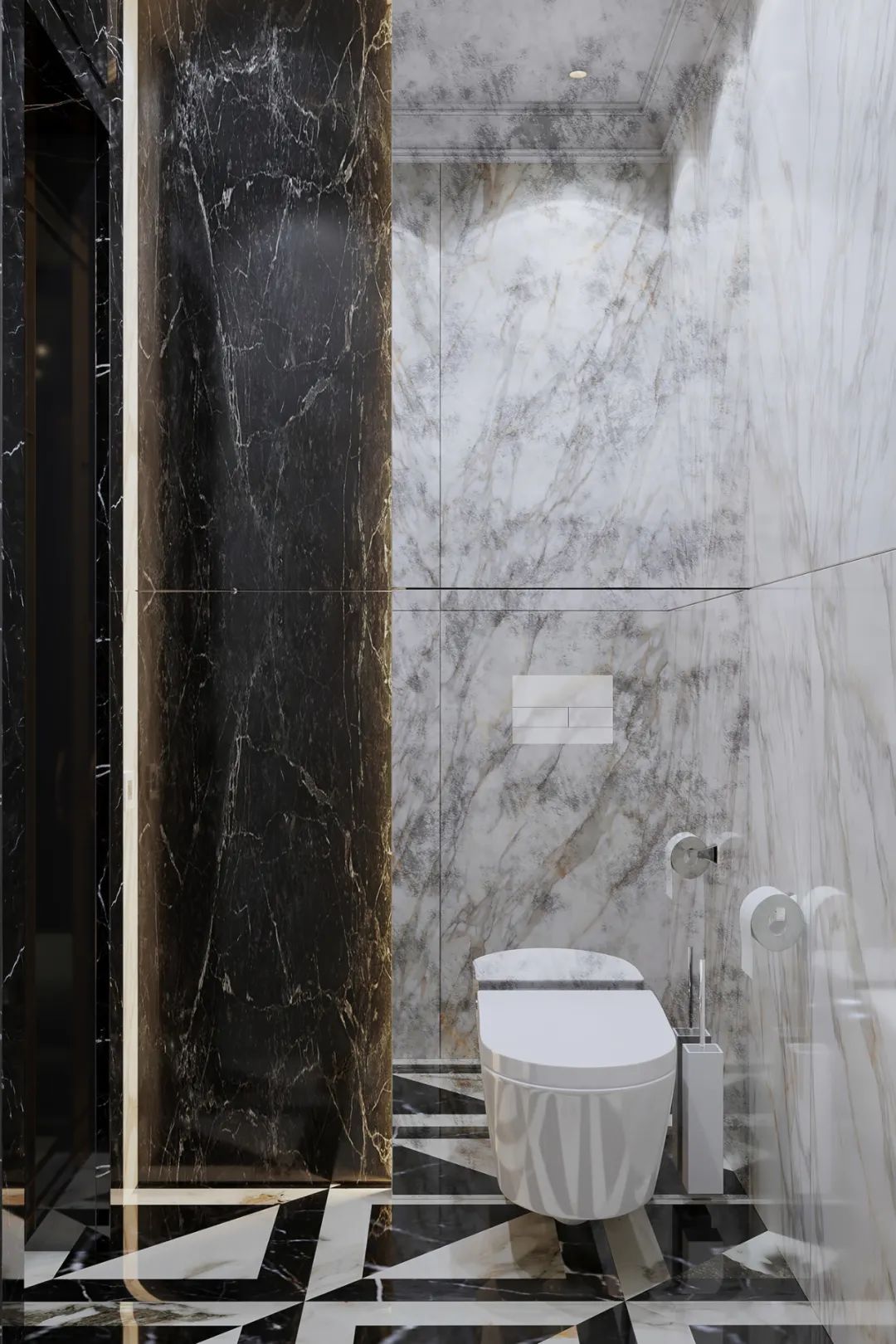 俄罗斯莫斯科 192·4㎡私人豪宅设计丨Julia Design-144