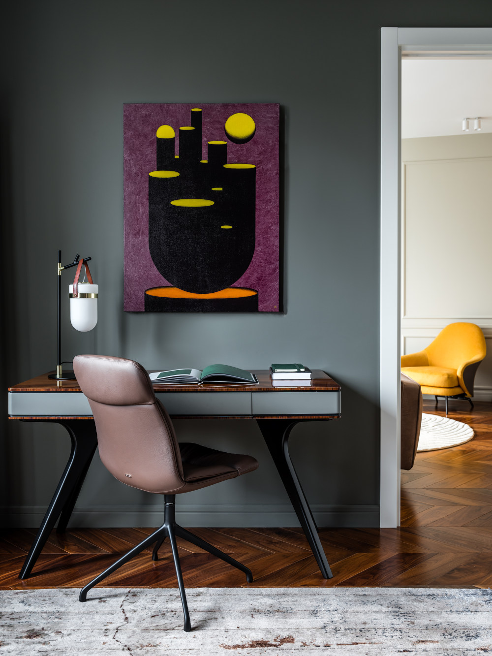 家居办公墙面设计丨ELLEdecoration-20