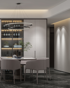 160平方现代轻奢风格