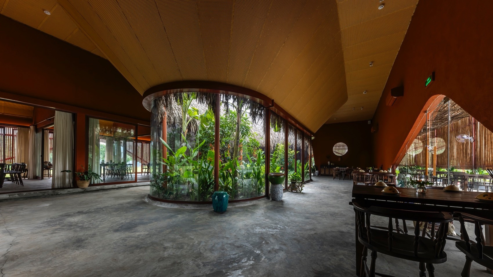 Nhà Tú花园餐厅丨越南丨Long Nguyen Design-60