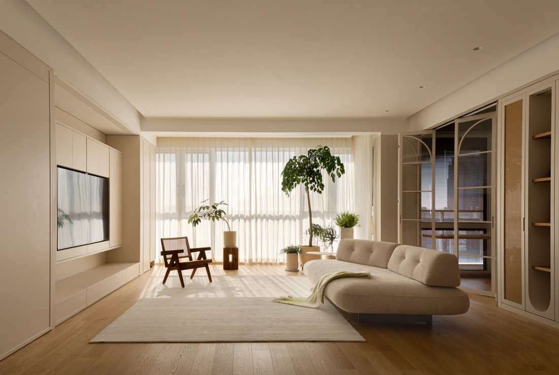 187㎡ 碧云尊邸大平层,自然柔和之美 · 示觉设计-8