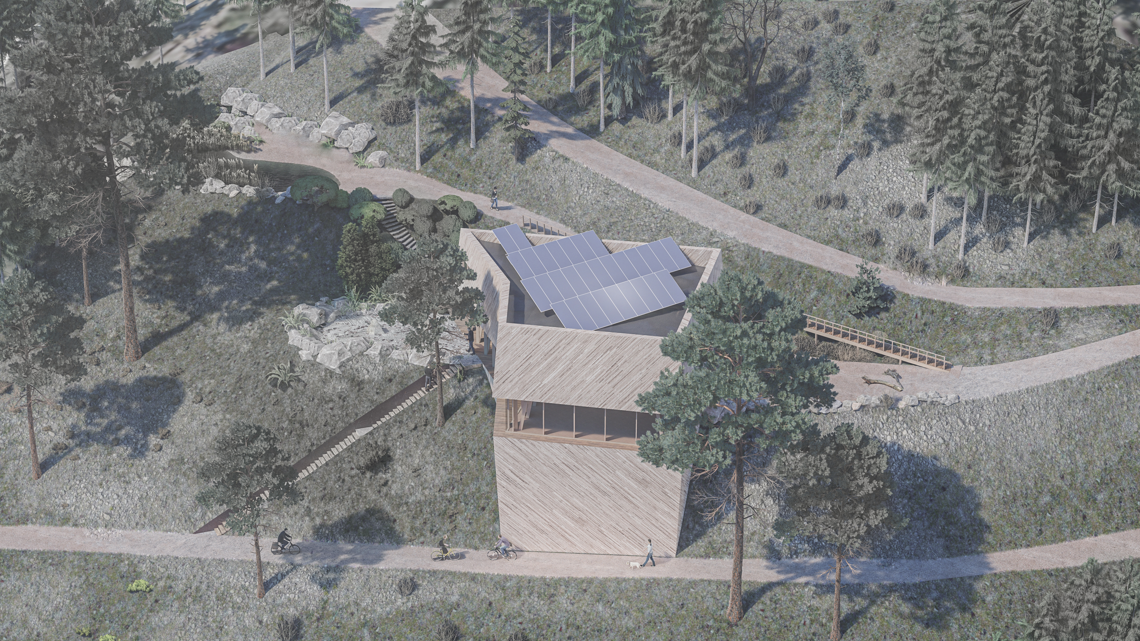 Yoga center in Moses village, Portugal-1