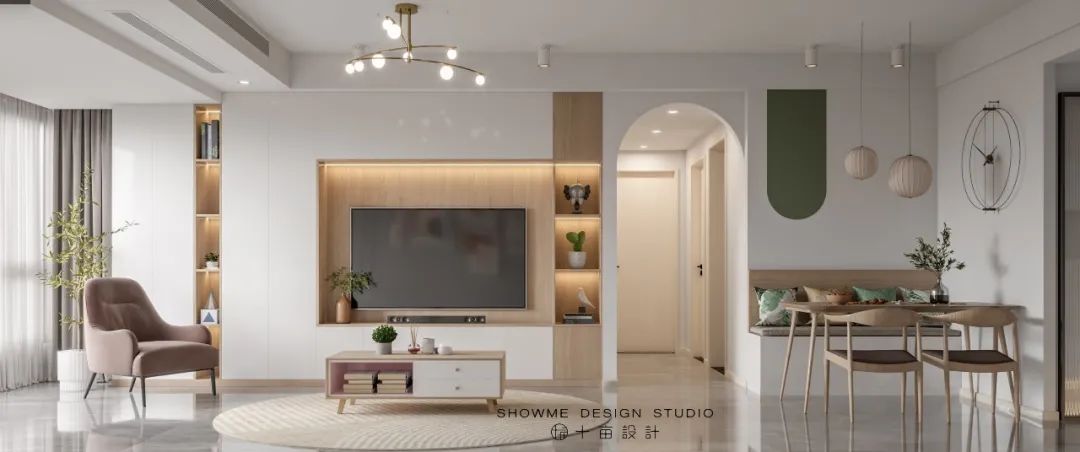 万晟城云府 98㎡北欧风设计,自然舒适且实用-10