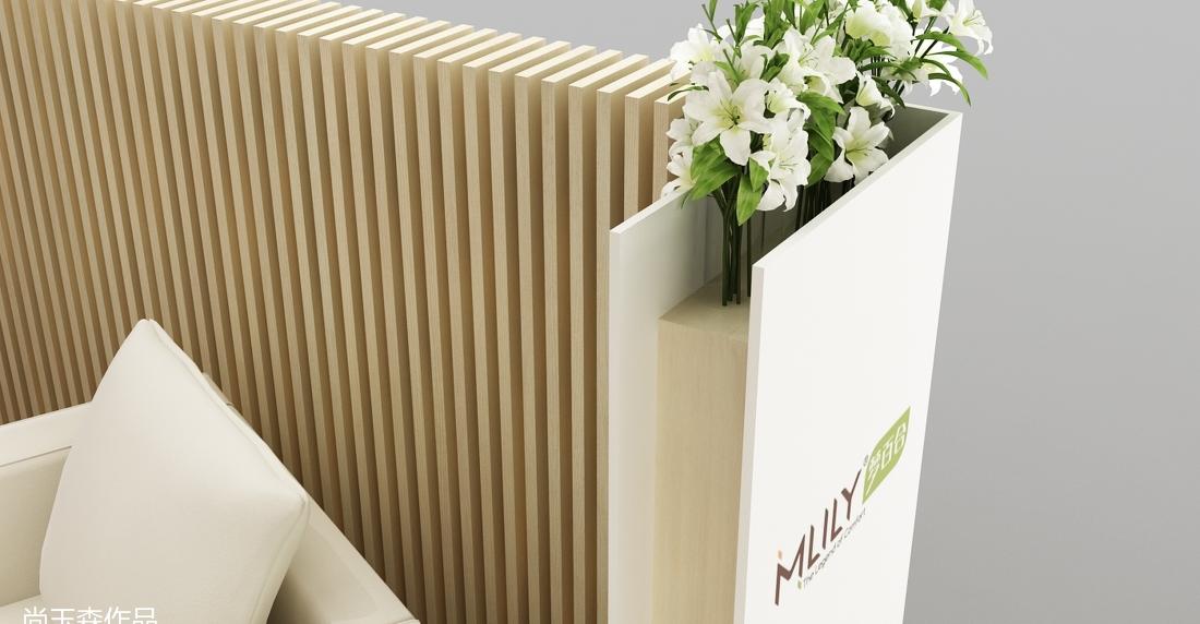 
梦百合展览展厅设计 -9