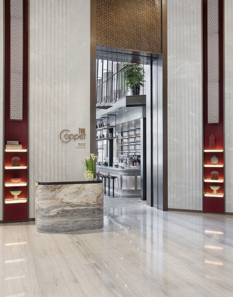 上海世茂皇家艾美酒店COPPER铜餐厅-5