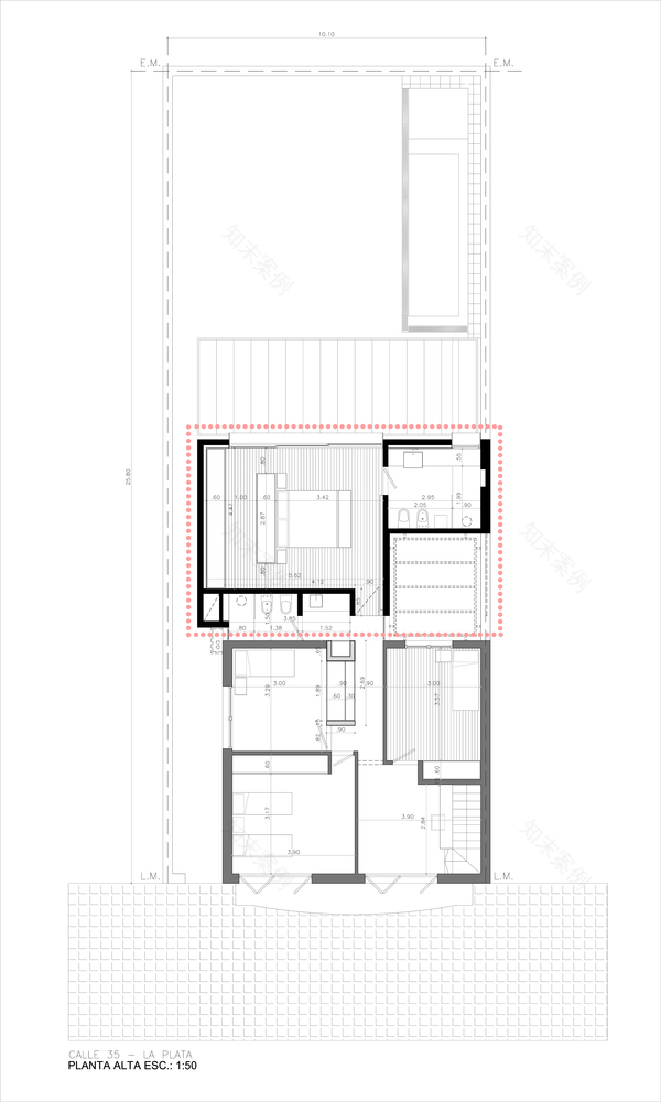 阿根廷 La Plata 历史中心 | Articulated Boxes House Refurbishment-50