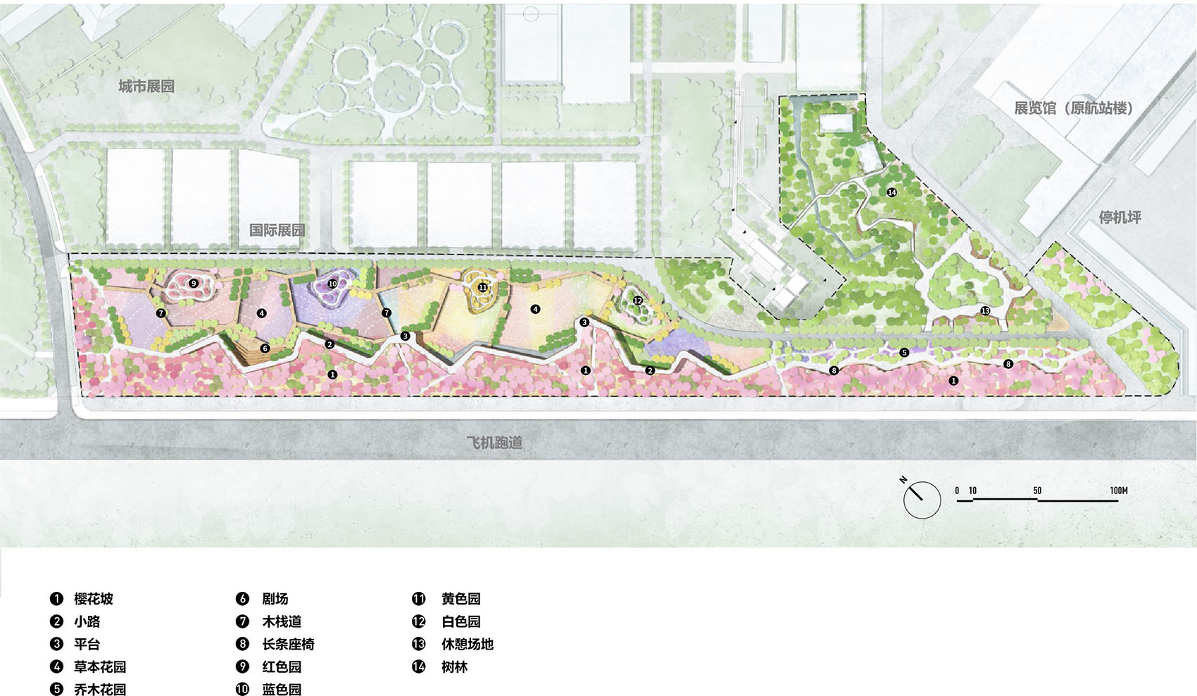 2023年中国（合肥）国际园林博览会百花园设计丨中国合肥丨北京多义景观规划设计事务所,北京林业大学园林学院-64