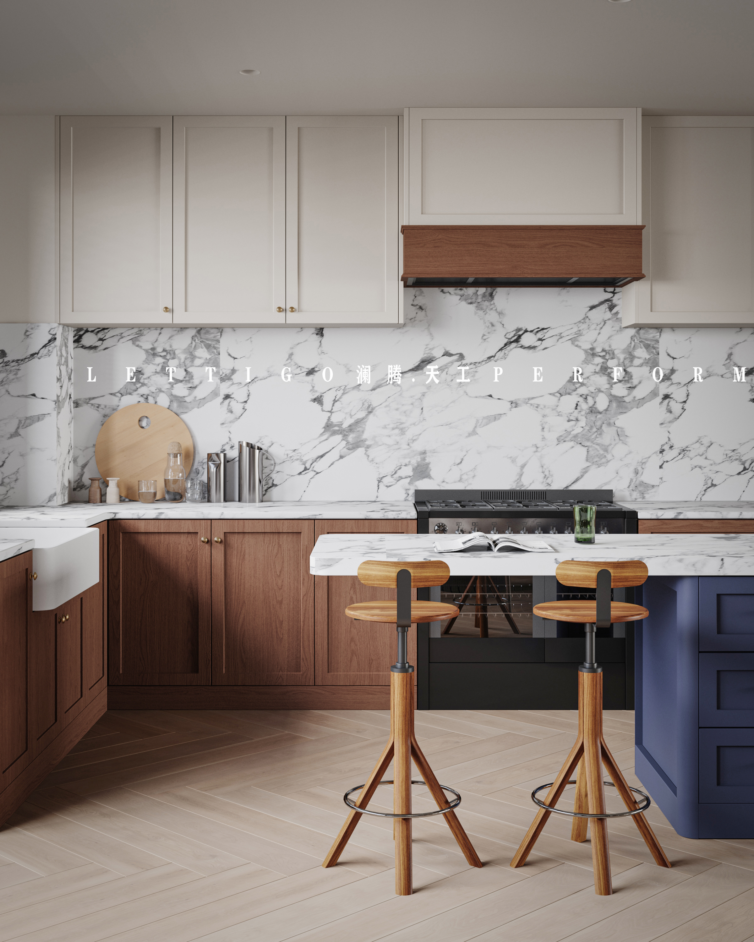 法式复古/客餐厅-10