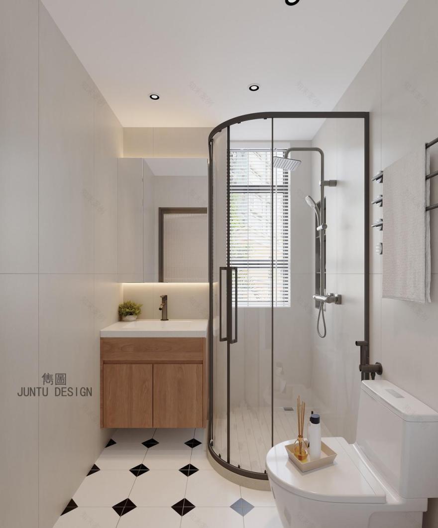 75㎡现代中古风旧改 广州海珠区愉景雅苑丨中国广州-29