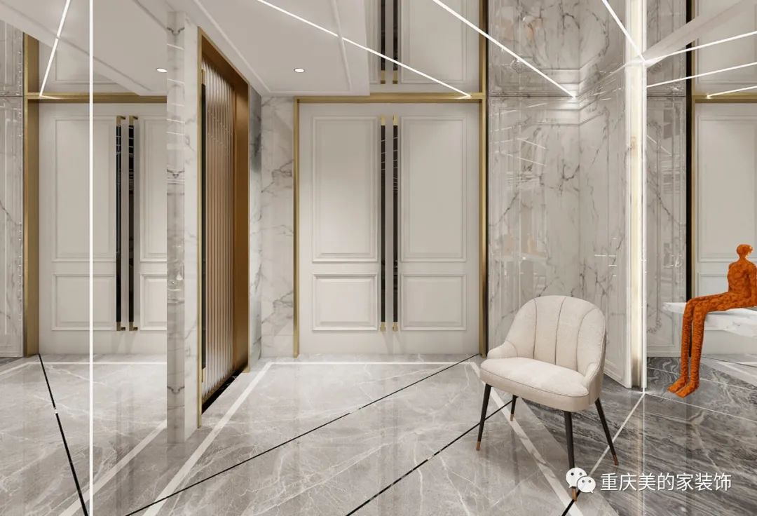 珠江城爱丽舍 300㎡法式轻奢雅居,演绎精致华丽生活-19