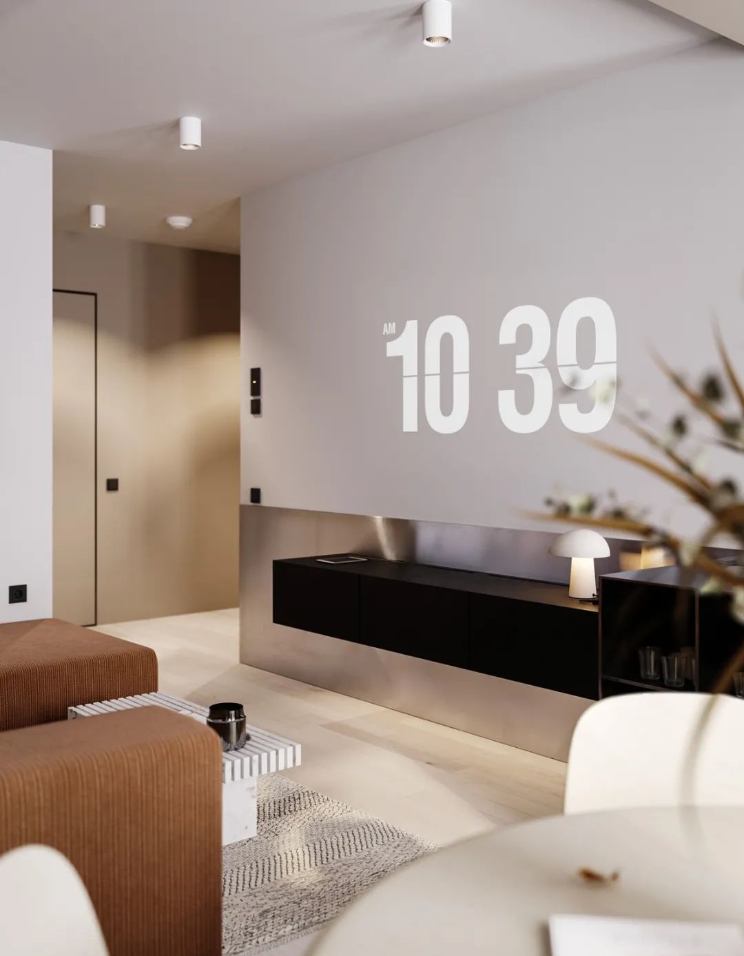 现代公寓设计中的高级灰++ 粉色运用-96