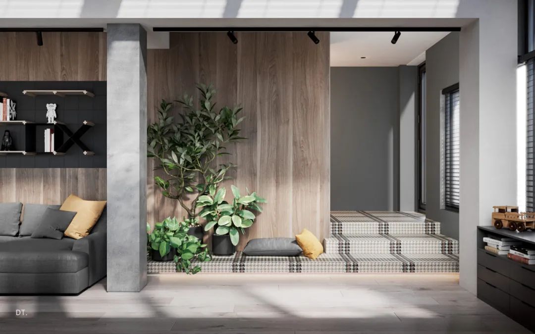 自然主义轻奢住宅,原木与艺术的完美融合-21