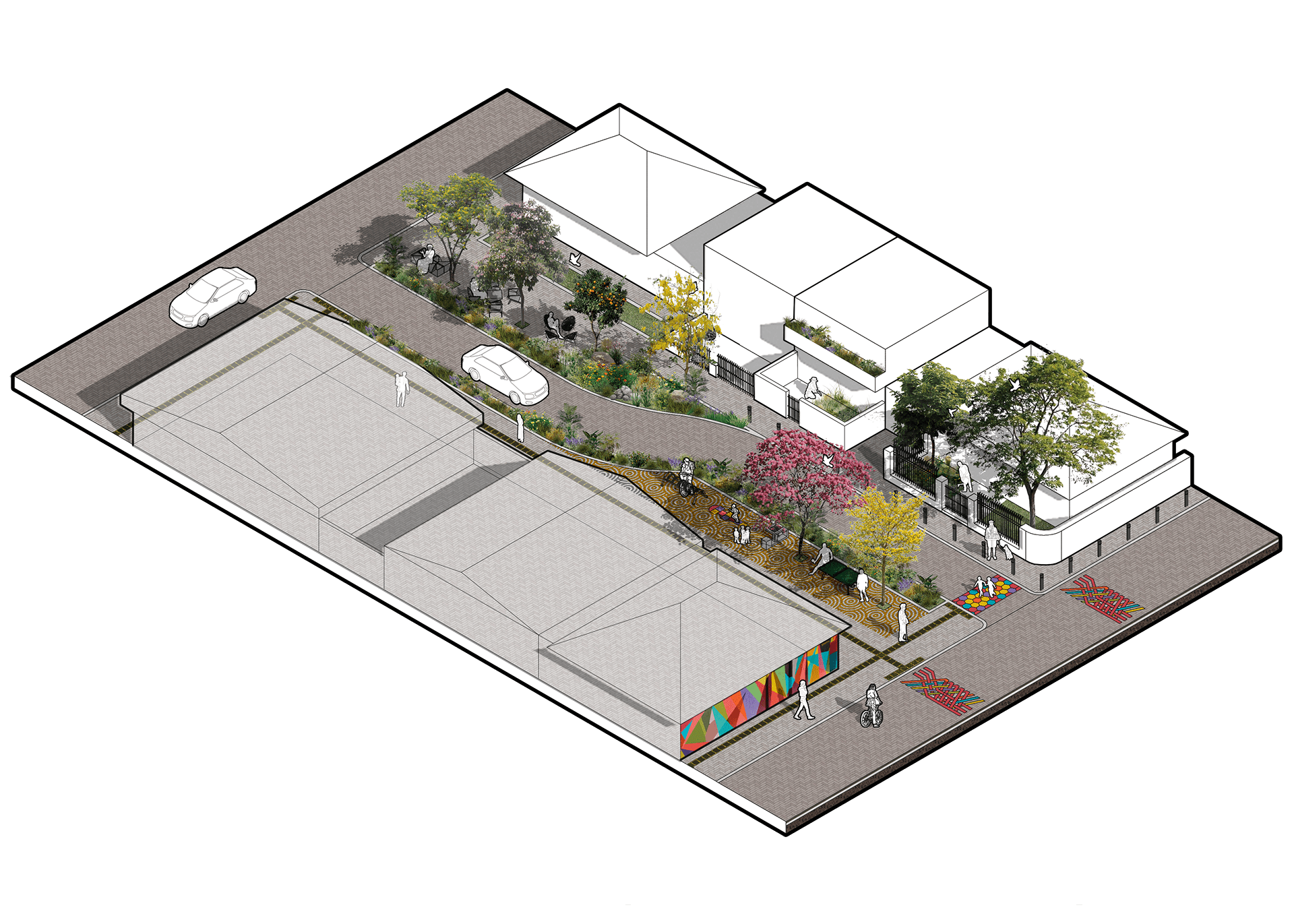 Barranquilla 城市复兴与绿化竞赛丨哥伦比亚丨SCINCO Arquitectas y Arquitectos-27