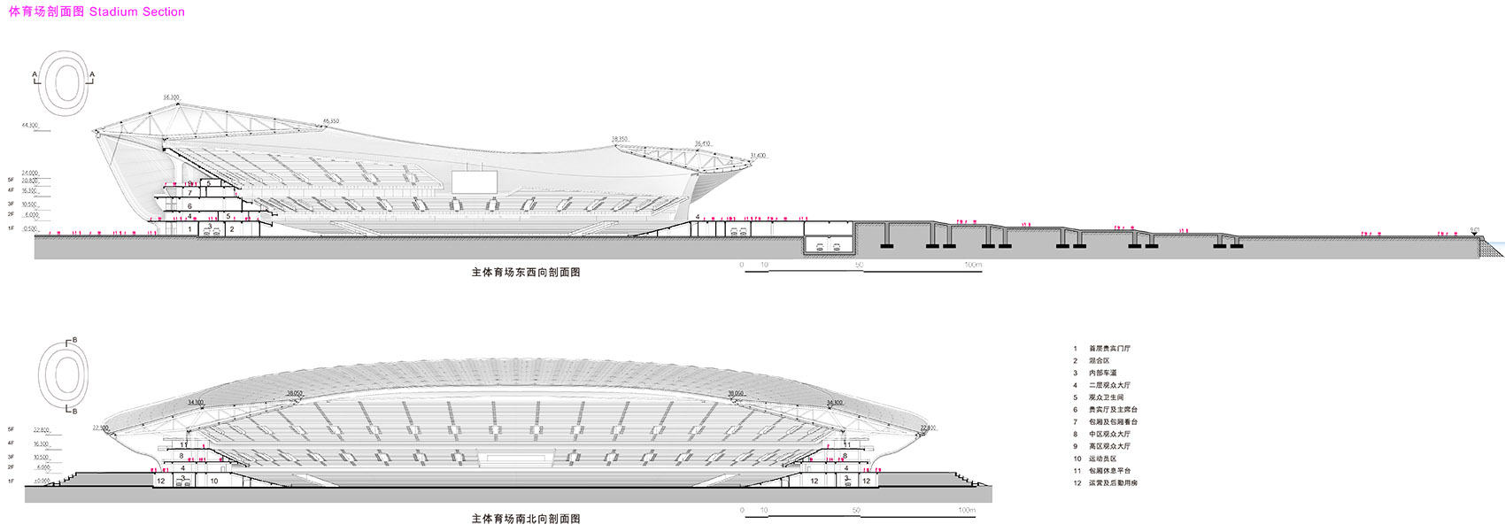 粤港澳大湾区体育中心即将完工 / Zaha Hadid Architects-96