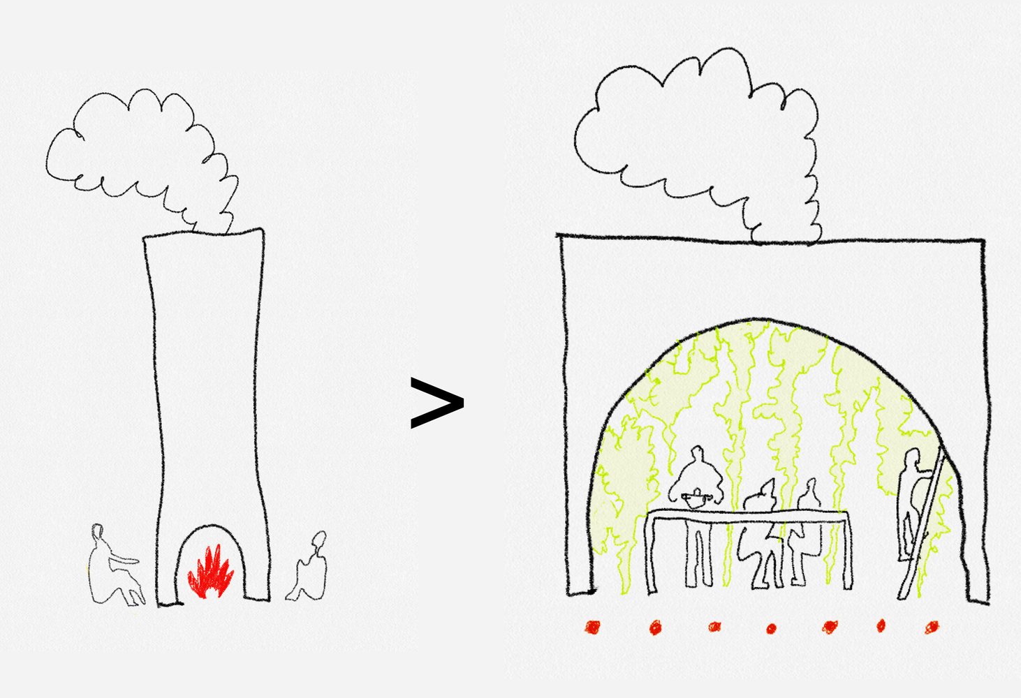 Red Chimney  stpmj-50