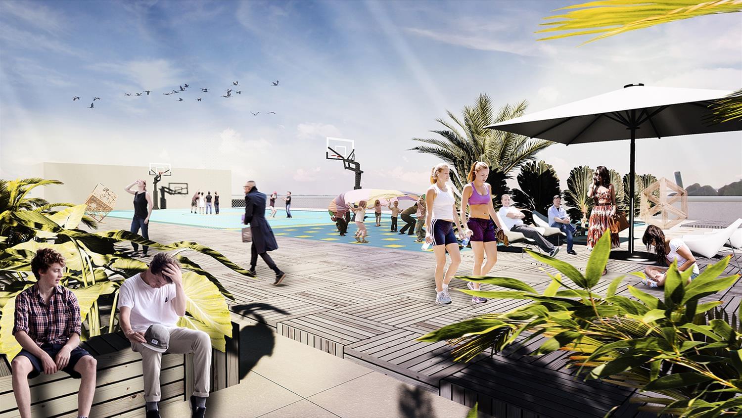 巴西 Curitibano 俱乐部新总部 - 灵活多用的运动休闲空间-2