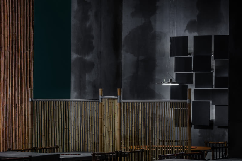 蜀地文化水墨韵味的餐厅空间设计-15