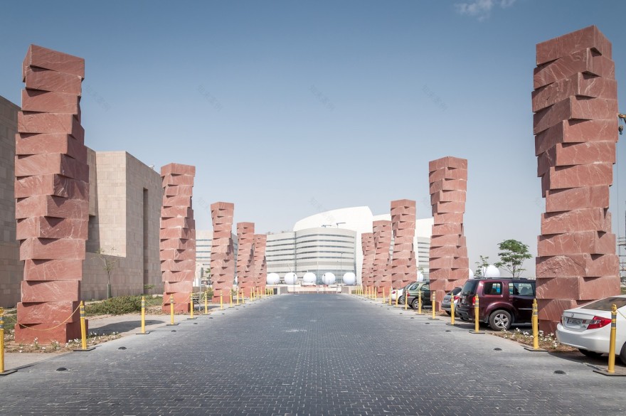 LEGORRETA 的卡塔尔乔治敦大学设计-16