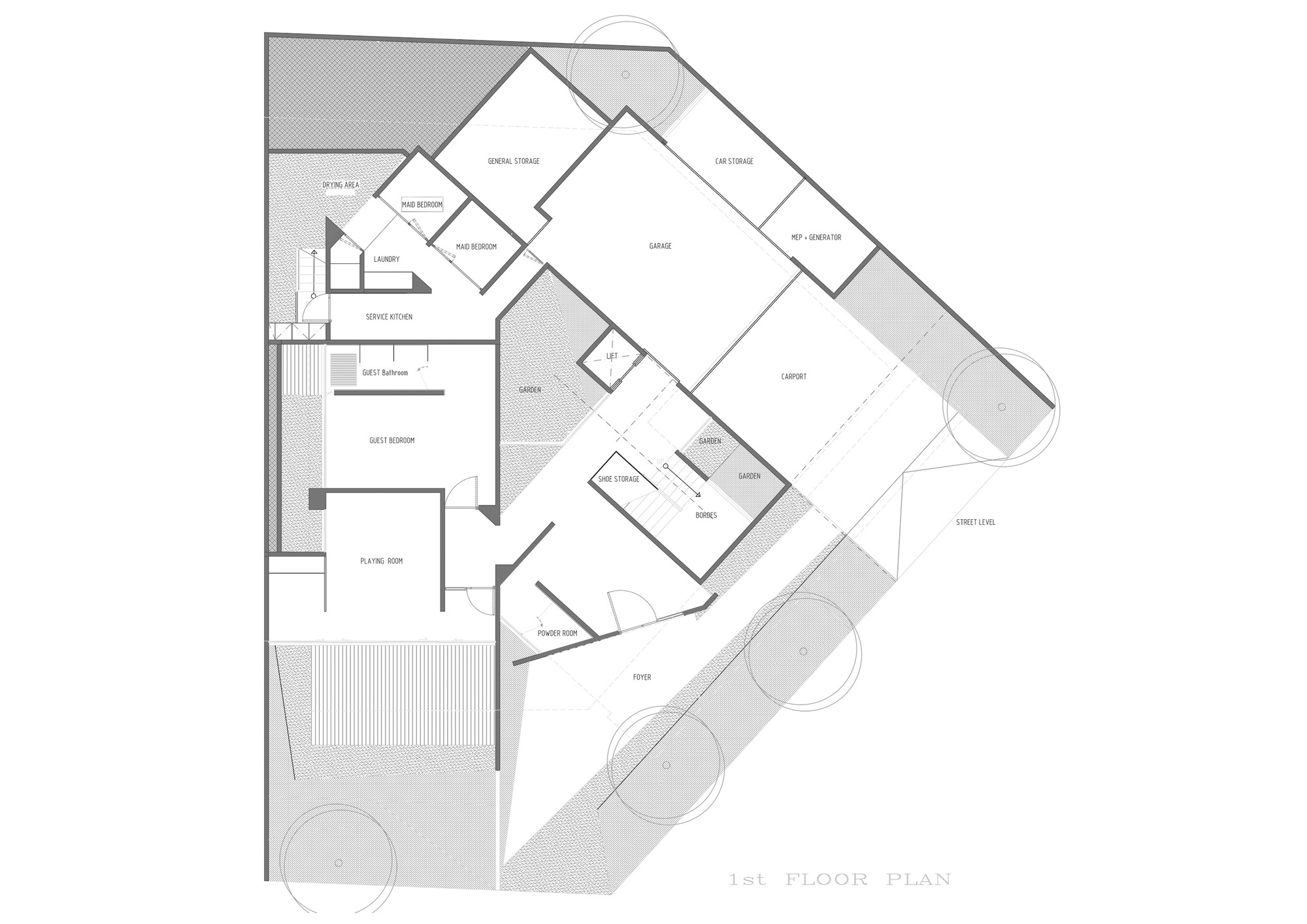 KC 别墅丨印度丨Wahana Architects-8