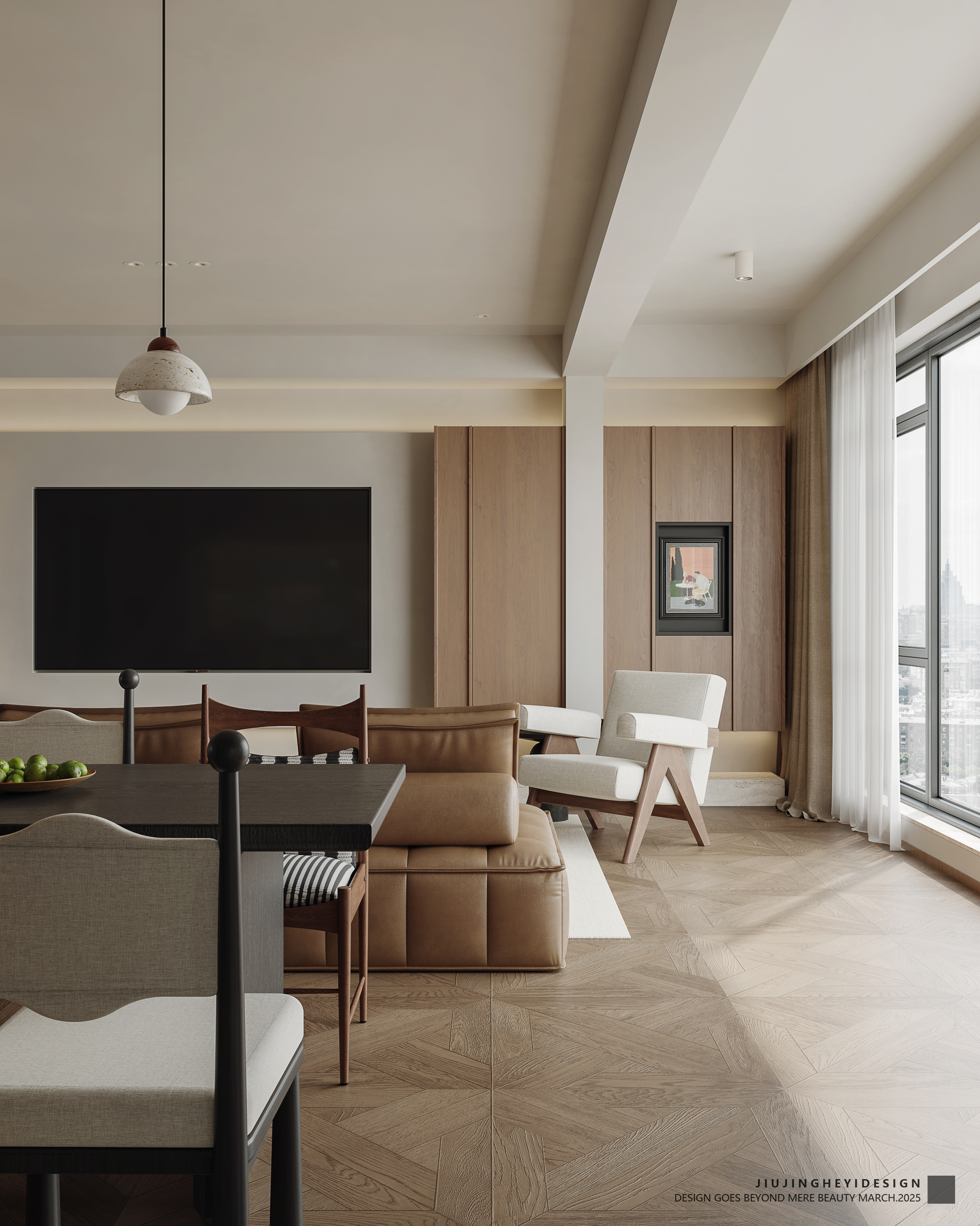 温馨明亮的复古浓郁家-2