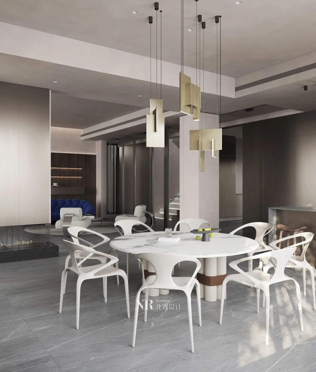 泰州中天御苑现代主义“手写体”之美的隐奢逸境丨中国泰州丨北岩设计-25