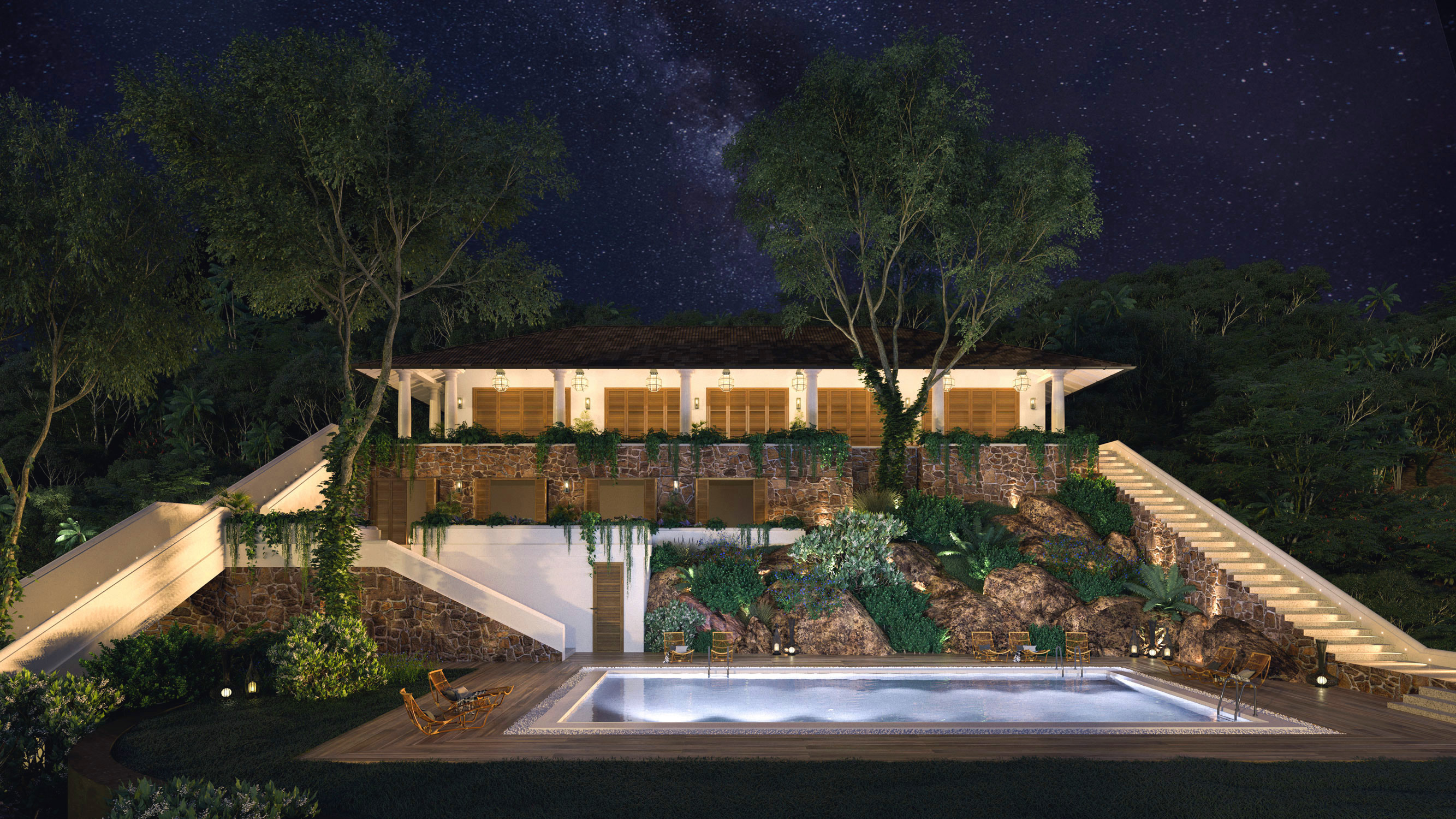 别墅空间丨斯里兰卡丨Nikita Feoktistov,Slava Nozdrachova-0