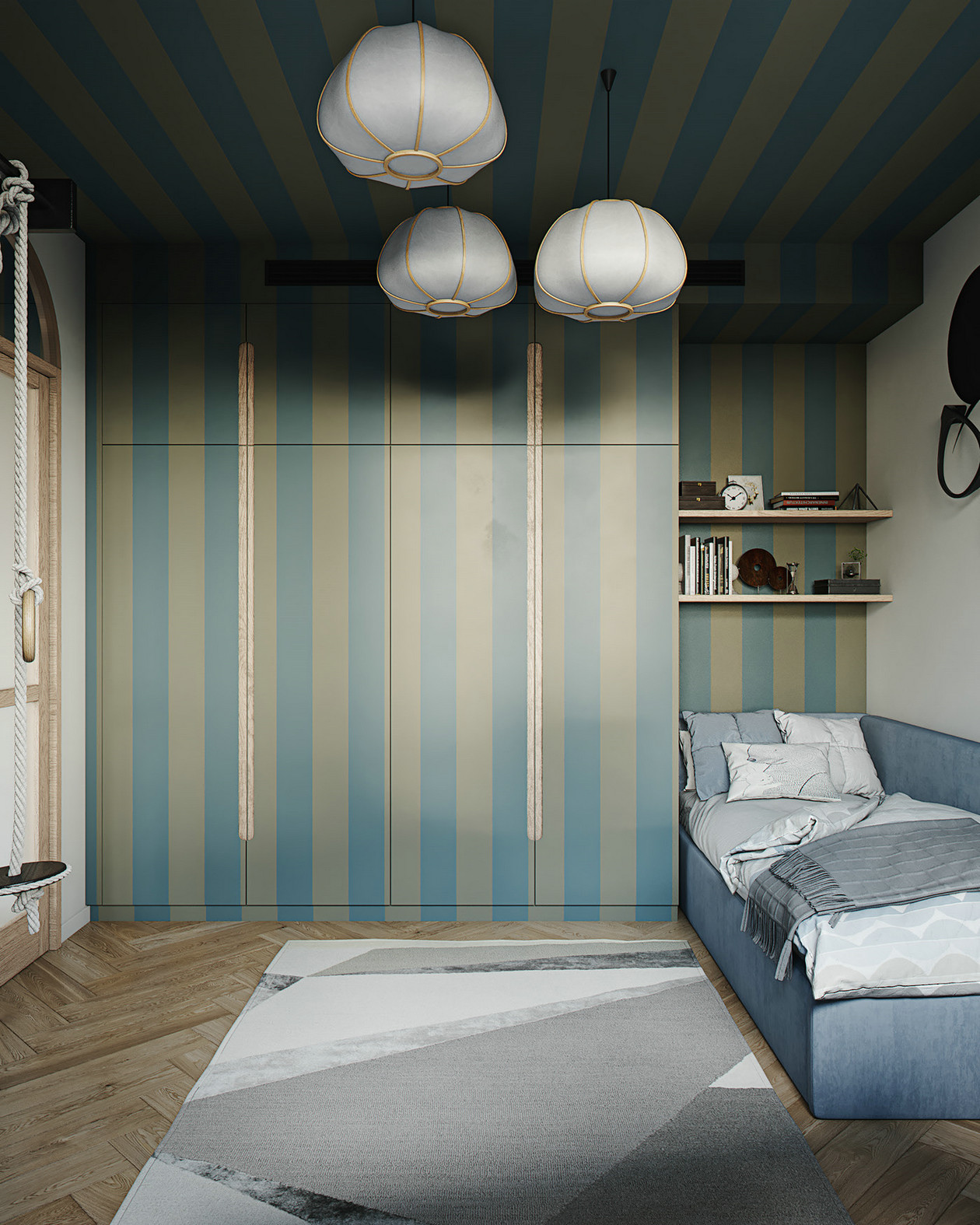 莫斯科 156㎡公寓设计丨俄罗斯莫斯科-17