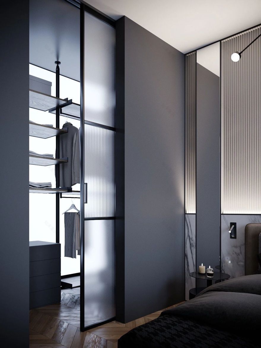 现代 60㎡轻奢风公寓-28