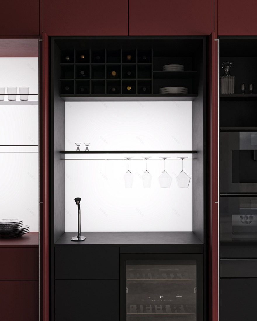 Red & Black Kitchen Catalog Visualization-11
