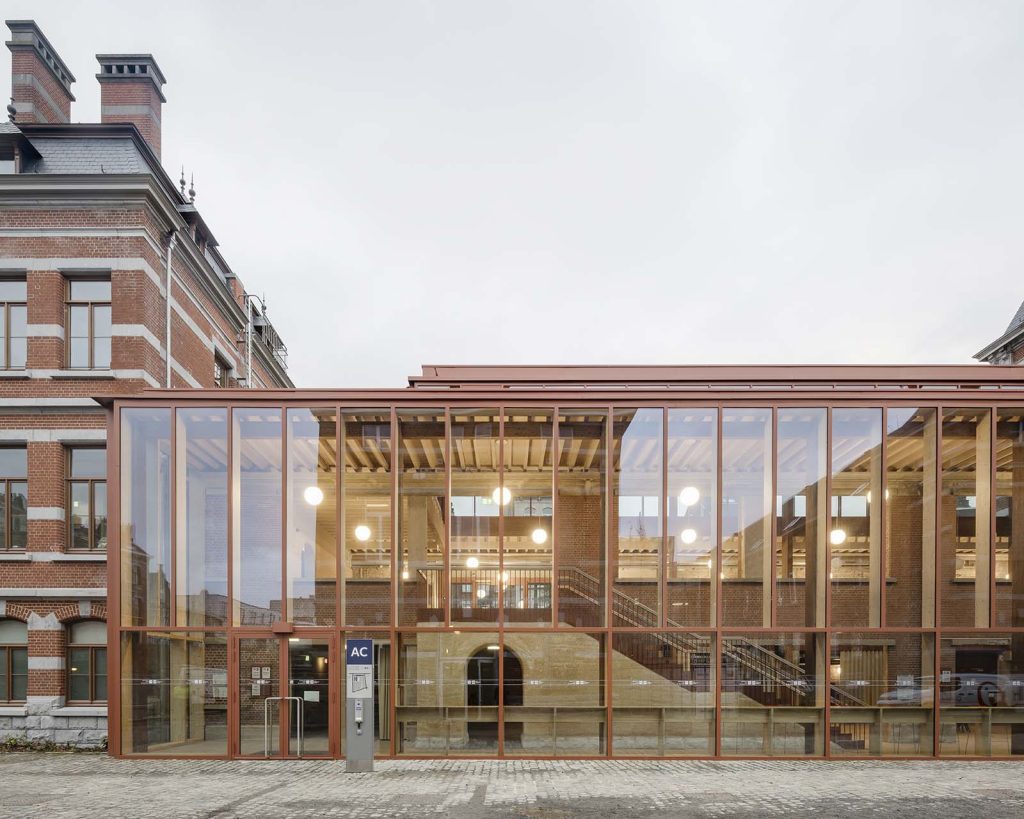 Usquare Feder大学建筑改造项目丨比利时-7