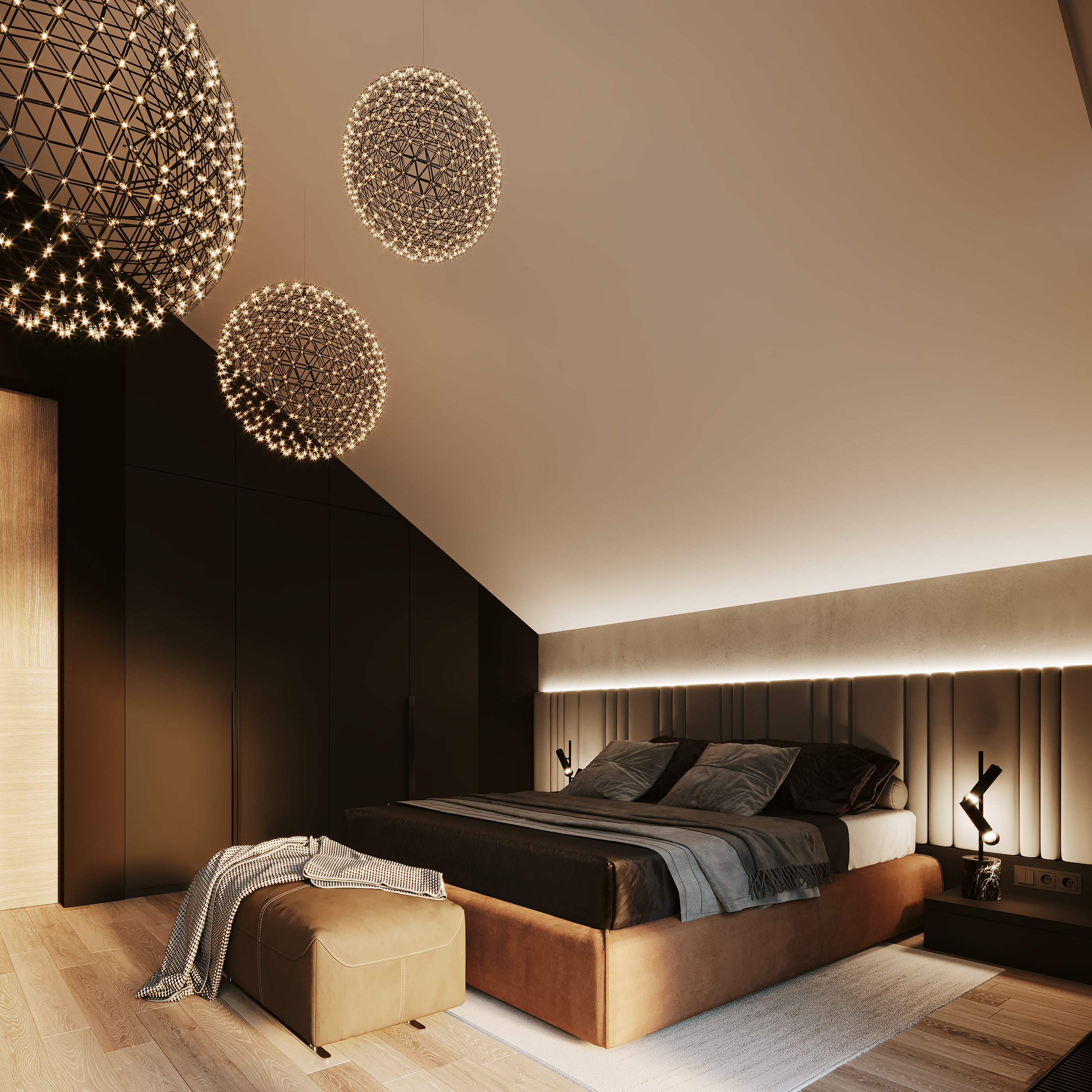 充满舒适和温暖的房子。                     -16