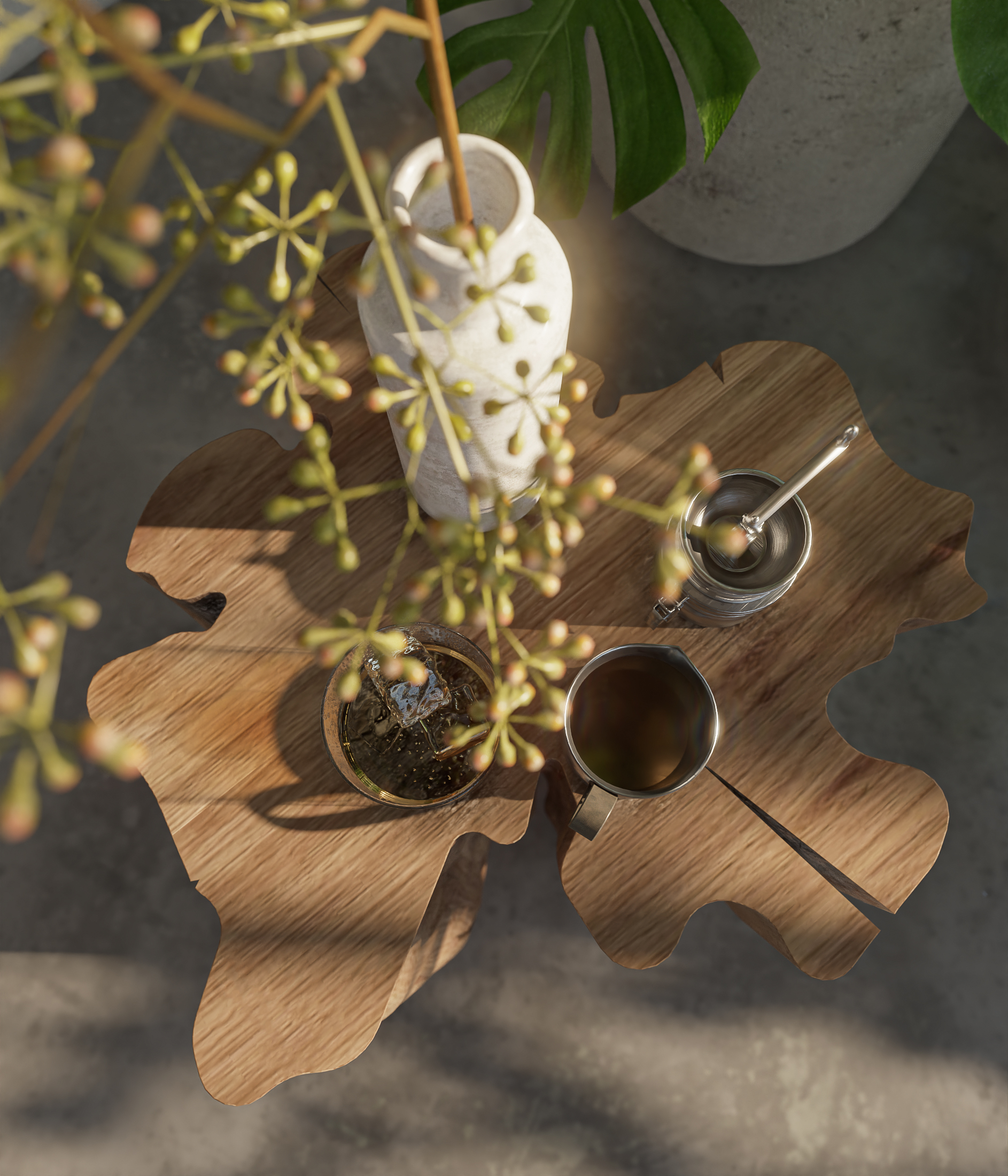 Relaxing corner-sketchup-vray render-4