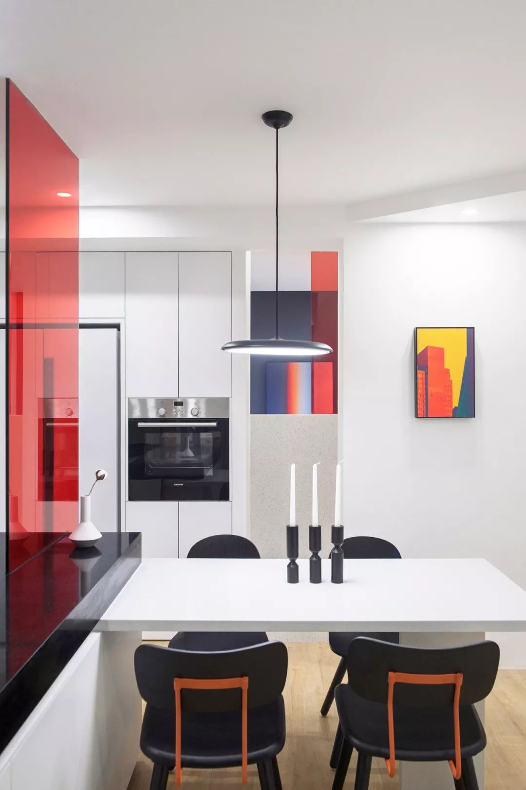 135m²怪异阁楼,创意爆改为艺术画廊式舒适三层!-26