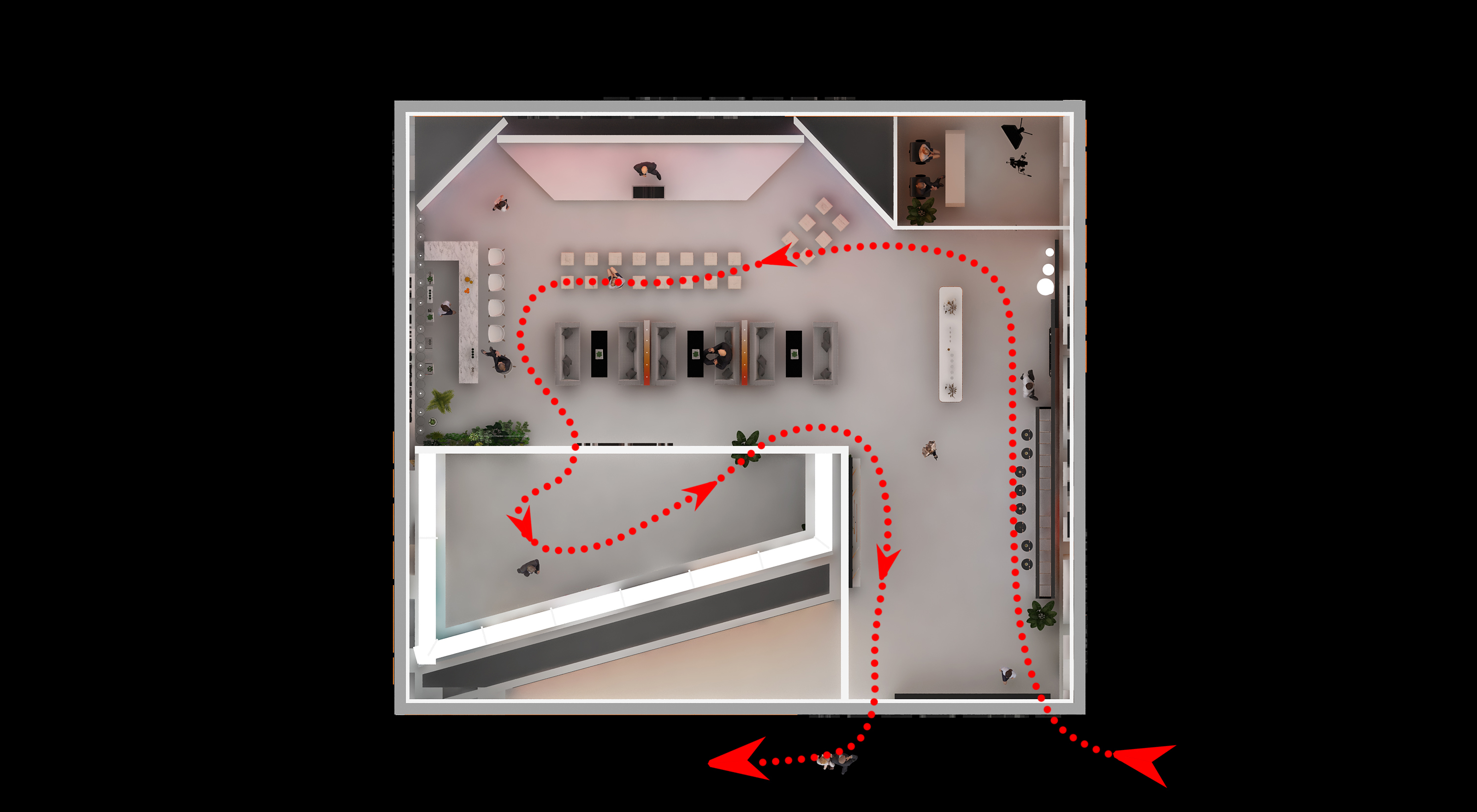 2021CIIE进博会 USHOPAL 美妆化妆品类目展台-15