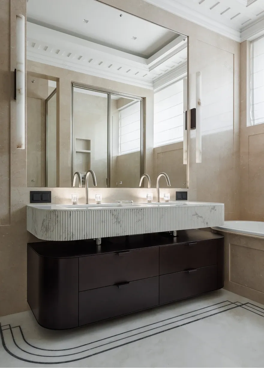 现代经典:为有两个孩子的家庭设计的公寓丨俄罗斯圣彼得堡丨设计师马克西姆·兰古耶夫-32