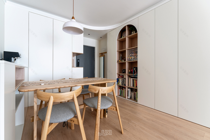 72㎡森系原木风小家设计丨中国北京丨久栖设计-24