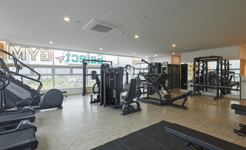 简约 38 平南杨州健身房设计-9