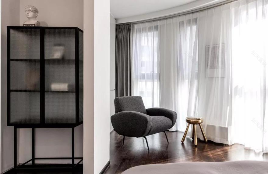 三里屯 SOHO 现代家居设计 | 14 窗采光,动静分离-38