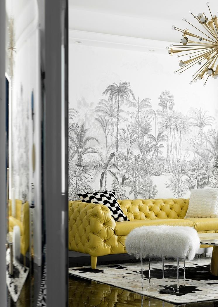 幸福格调平层家居,克莱因蓝帝国黄的时尚盛宴-37