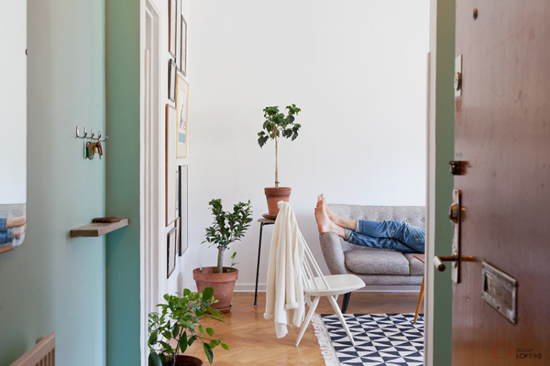 现代北欧简约风格样板间家装住宅空间案例-13