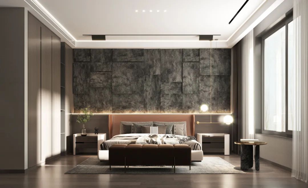 阜新·枫丹丽都意式轻奢大平层丨中国阜新丨于文设计工作室-37