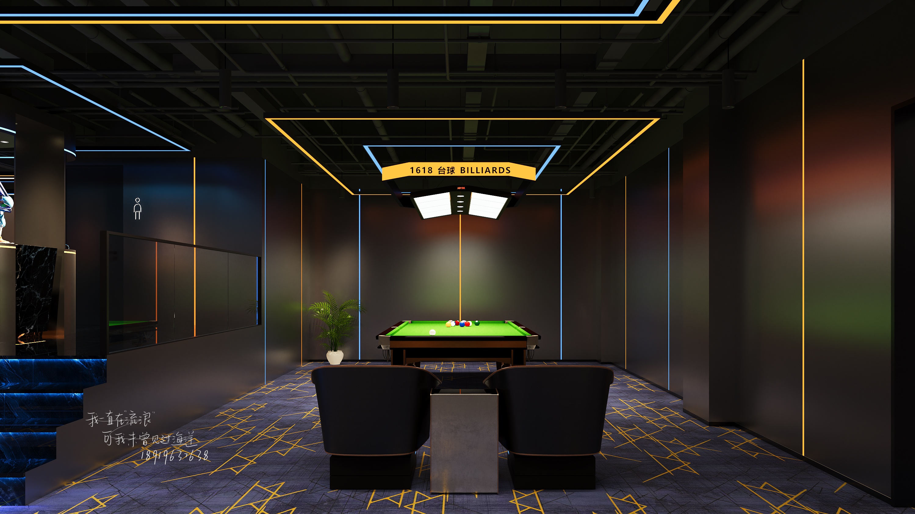 台球室设计案例-18