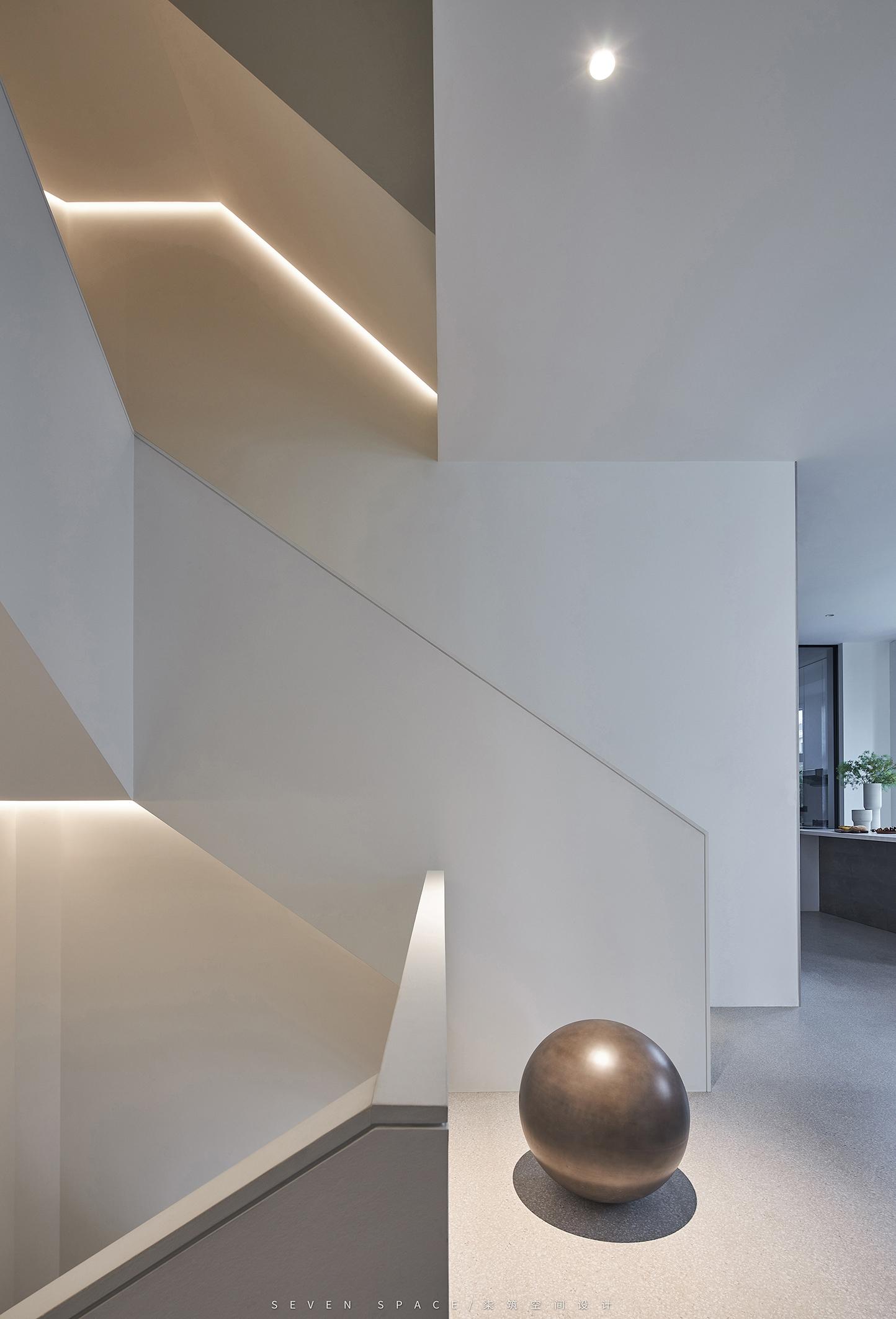 隐·温州香湖壹号别墅丨中国温州丨柒筑空间设计-35