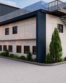 Hospital exterior design