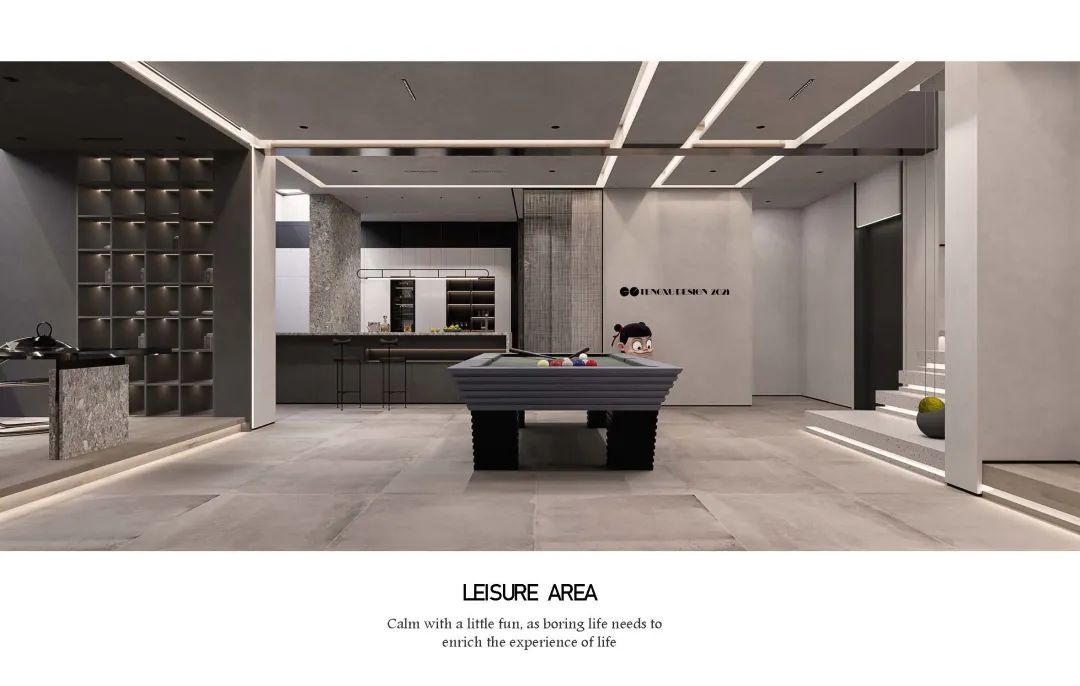 上海 460㎡现代简约别墅丨中国上海丨设计师腾旭-46