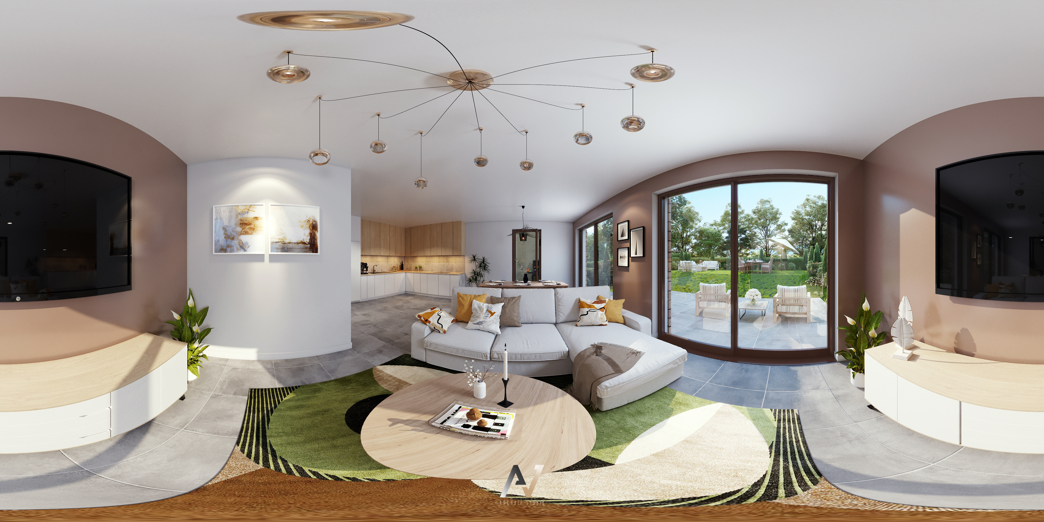 Arc Vauven Building | 360 interior renderings-7